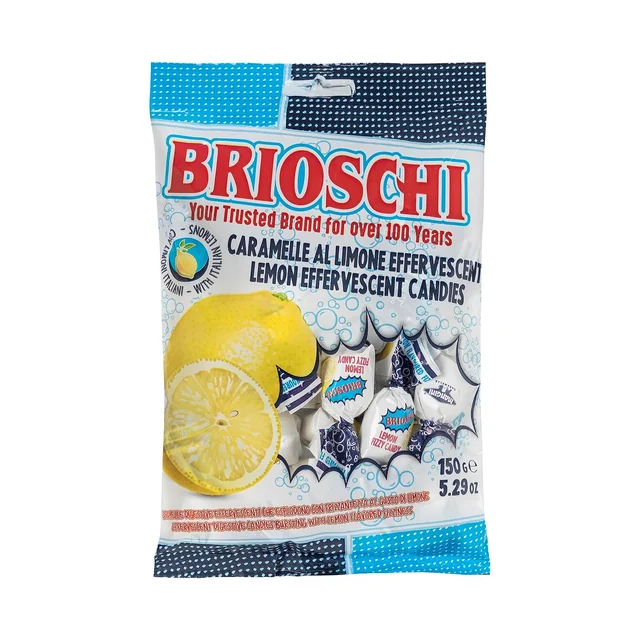 Lemon Fizzy Candies — 5.29 oz bag